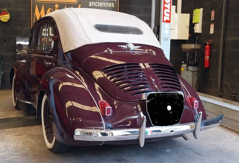 Renault 4 CV Découvrable - 1953 - Lecoq