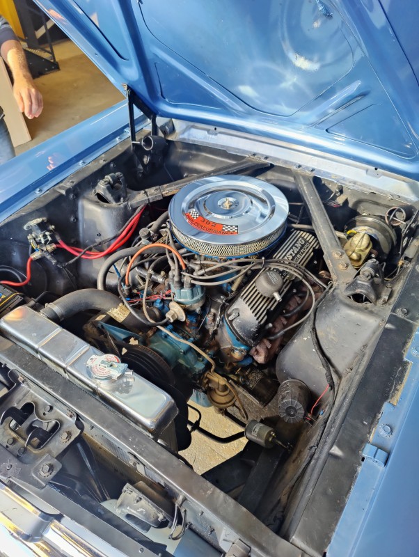 Révision de la boite automatique d'une Mustang 302 pour un client de Marseille
